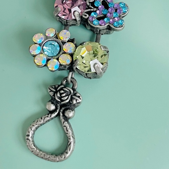 Vintage charm linked bracelet - Picture 4 of 12